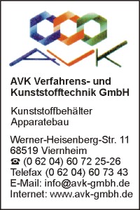AVK Verfahrens- und Kunststofftechnik GmbH