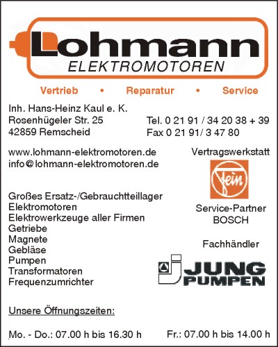 Lohmann Elektromotoren