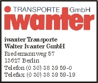 Iwanter Transporte Walter Iwanter GmbH