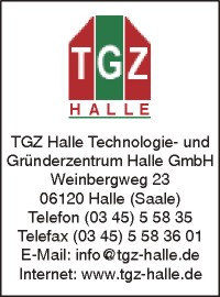 TGZ Halle Technologie- und Grnderzentrum Halle GmbH