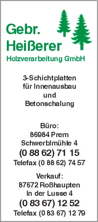 Heierer Holzverarbeitung GmbH, Gebrder