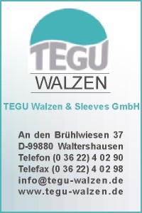 TEGU Walzen und Sleeves GmbH