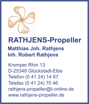 RATHJENS-Propeller Matthias Joh. Rathjens, Inh. Robert Rathjens