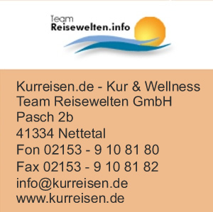 Kurreisen.de - Kur & Wellness - Team Reisewelten GmbH