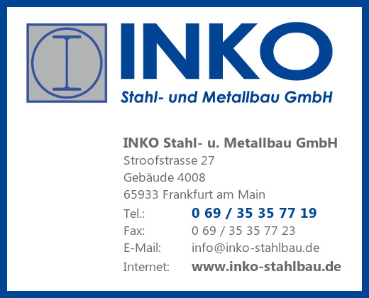 INKO Stahl- u. Metallbau GmbH