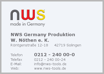 NWS Germay Produktion W. Nthen e.K.