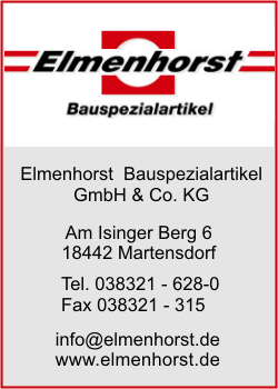 Elmenhorst Bauspezialartikel GmbH & Co. KG