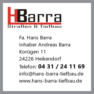 Hans Barra Strassen & Tiefbau