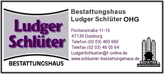 Bestattungshaus Ludger Schlter OHG