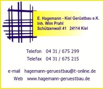E. Hagemann - Kiel Gerstbau e. K. Inh. Wilm Prahl