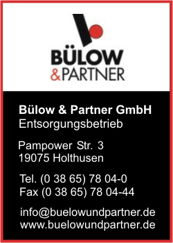 Blow & Partner GmbH Entsorgungsbetrieb