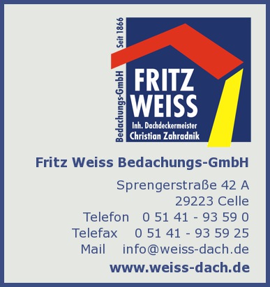 Wei Bedachungs-GmbH Inh. Christian Zahradnik, Fritz