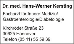 Kersting, Dr. med. Hans-Werner