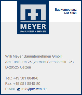 Meyer Bauunternehmen GmbH, Willi