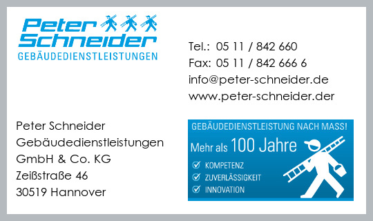 Peter Schneider Gebudedienstleistungen GmbH & Co. KG