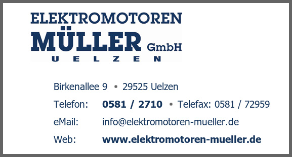 Elektromotoren Mller GmbH Uelzen