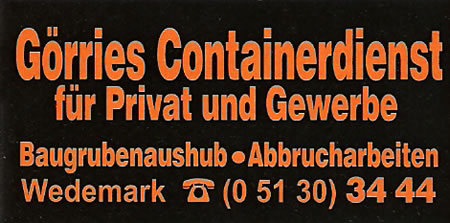 Grries Containerdienst