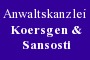 Anwaltskanzlei Koersgen & Sansosti