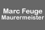 Marc Feuge, Maurermeister