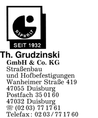Grudzinski GmbH & Co. KG, Th.