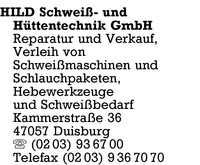 Hild Schwei- und Httentechnik GmbH