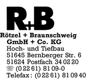 Rtzel + Braunschweig GmbH + Co. KG