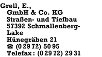 Grell GmbH & Co. KG, E.