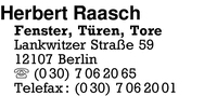 Raasch, Herbert