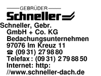 Schneller GmbH + Co. KG, Gebr.