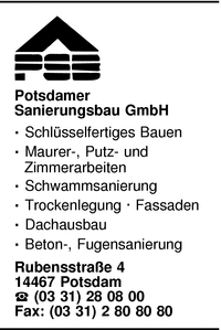 Potsdamer Sanierungsbau GmbH