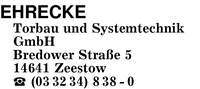 Ehrecke Torbau u. Systemtechnik GmbH