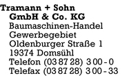 Tramann + Sohn GmbH & Co. KG