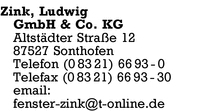 Zink GmbH & Co. KG, Ludwig