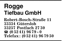 Rogge Tiefbau GmbH & Co. KG