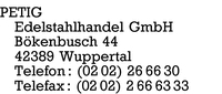 Petig Edelstahlhandel GmbH