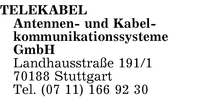 Telekabel Antennen- und Kabelkommunikationssysteme GmbH