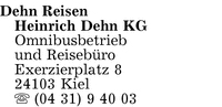 Dehn Reisen Heinrich Dehn KG