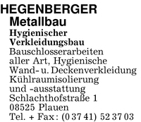 Hegenberger Metallbau