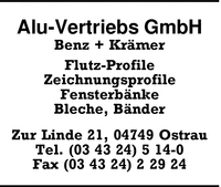 Alu-Vertriebs GmbH Benz + Krmer