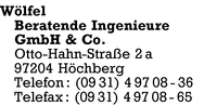 W�lfel Beratende Ingenieure GmbH & Co.