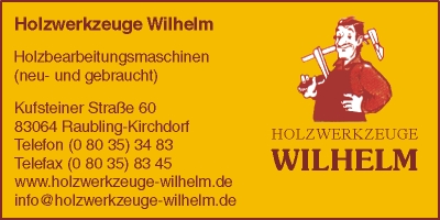 Holzwerkzeuge Wilhelm