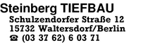 Steinberg Tiefbau