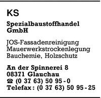 KS Spezialbaustoffhandel GmbH
