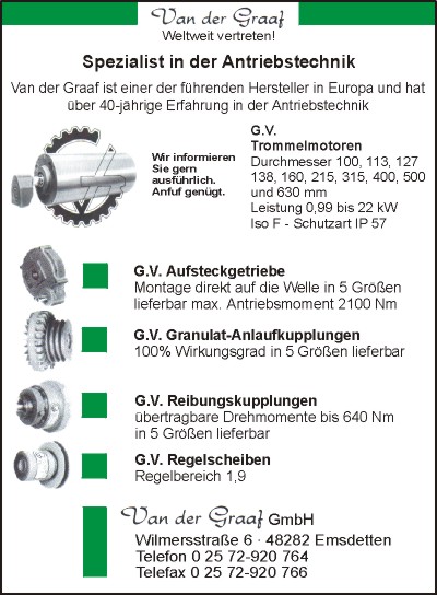 Graaf GmbH, Van der