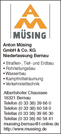 Msing GmbH & Co. KG Niederlassung Bernau, Anton