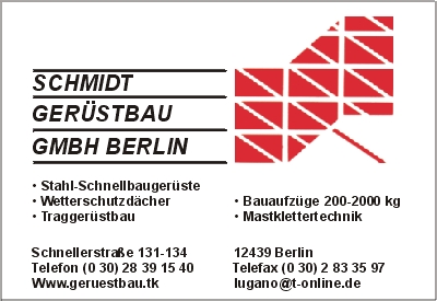 Schmidt Gerstbau GmbH Berlin
