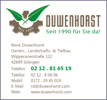 Duwenhorst, Ren�