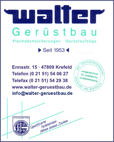 Walter Ger�stbau