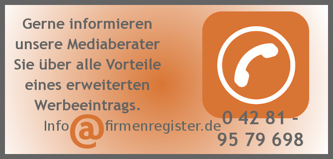 Gerne informieren wir sie ber weitere Eintragungsmglichkeiten