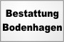 Bestattung Bodenhagen